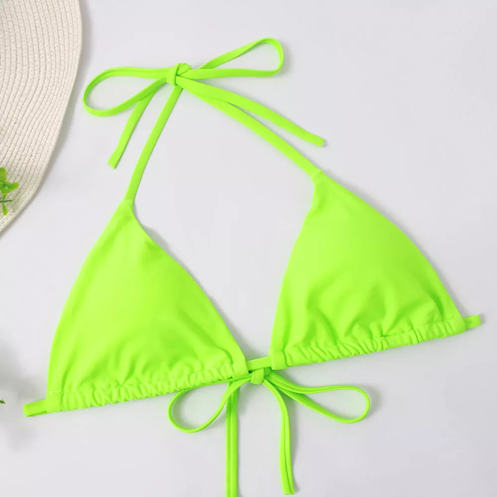 Print Dress Bikini Three Piece Set in photo color, perfect for swimming and wading
