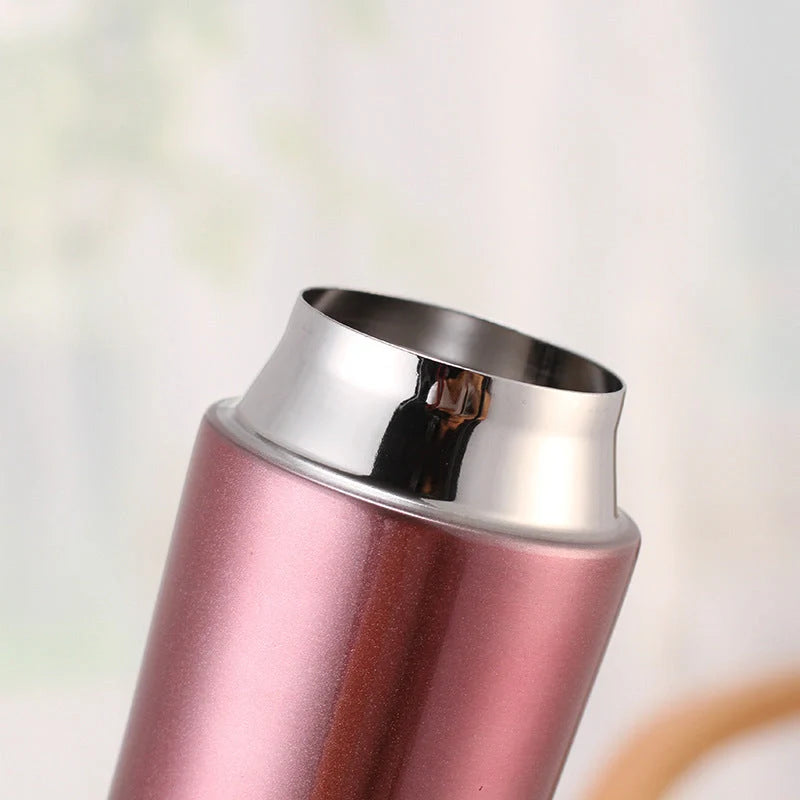 304 stainless steel outdoor drinking cup in Black, Pink, Gold, or White