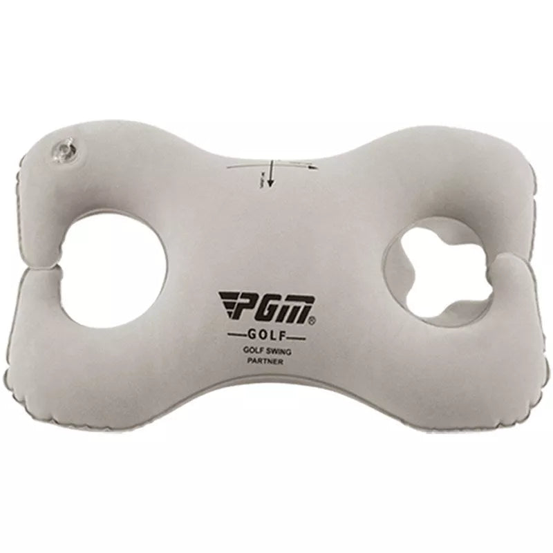 Golf Swing Corrector with retractable air nozzle for improving golf swing posture