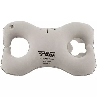 Golf Swing Corrector with retractable air nozzle for improving golf swing posture