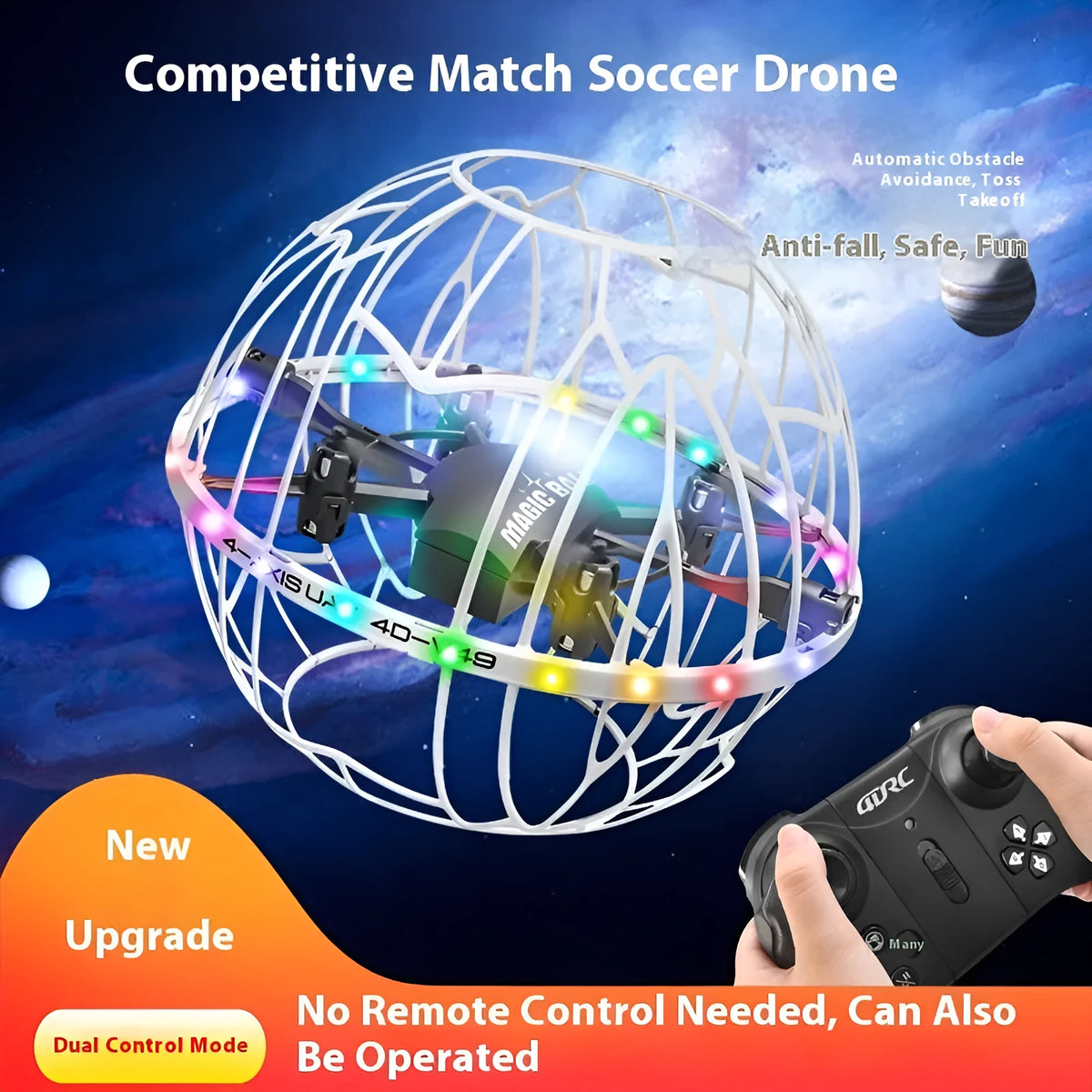 Portable Household V49 Multifunctional Drone Quadcopter in white or black, plastic body under 30cm for teenagers