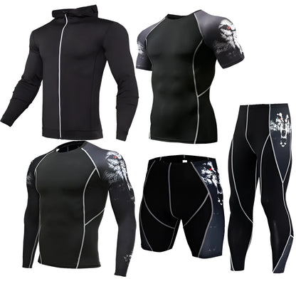 Quick-drying running suit in blue, made from milk silk and 90% polyester, available in multiple sizes and colours.
