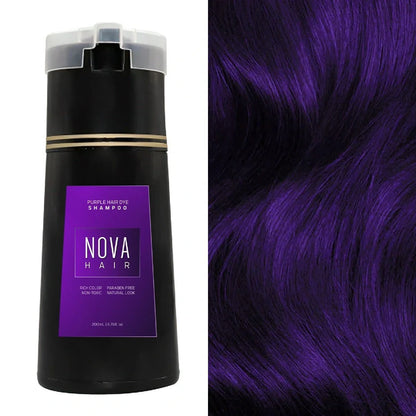 Natural 3-in-1 Hair Dye Shampoo for fast, lasting color and hair care