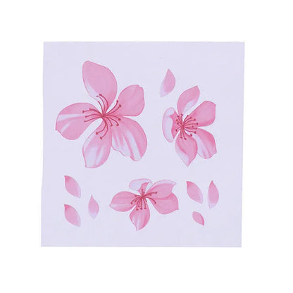 Cherry blossom flower pattern car sticker in PVC vinyl material for vehicle decoration