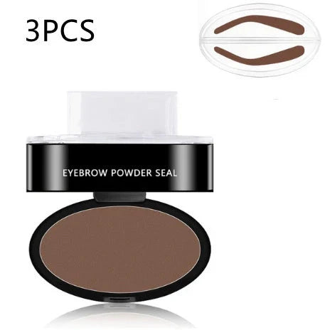Premium Eyebrow Stamp Kit with waterproof, sweat-proof formula for effortless, natural-looking brows
