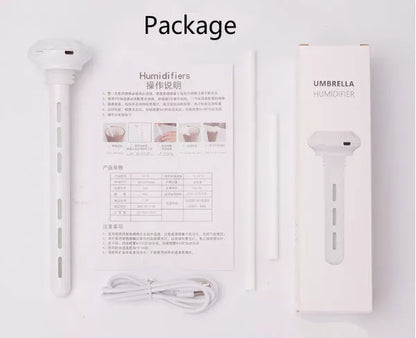 Donut mini humidifier USB car sprayer with compact design and unlimited water capacity