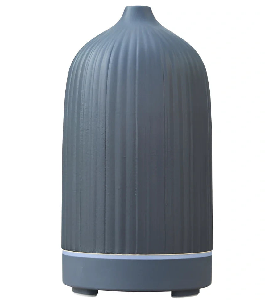Ceramic aroma diffuser humidifier with 160ml water tank capacity in multiple colour options