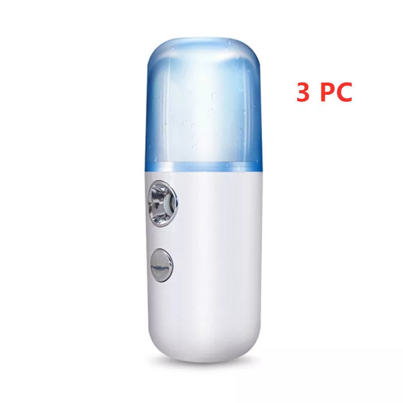 Portable Charging Rehydration Meter Nanospray Instrument Humidifier in various colors