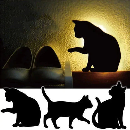 Illuminating pet-themed night light with smart sound sensor and customizable design