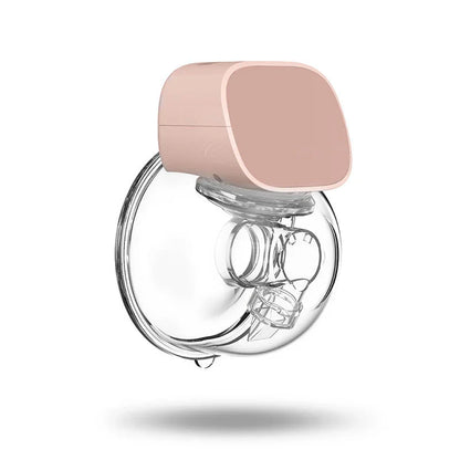 Hands-free, rechargeable electric breast pump with wearable design, quiet operation, and USB charging for busy moms