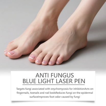 Nail care laser pen with ABS body, handheld pen format, single unit for nail treatments