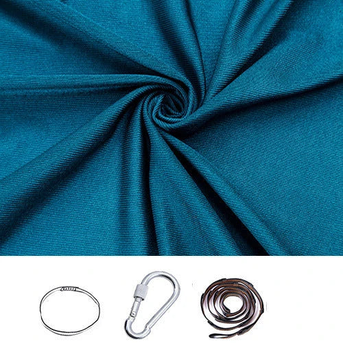 Kids' cotton hammock swing in various colors, designed for relaxation and sensory therapy