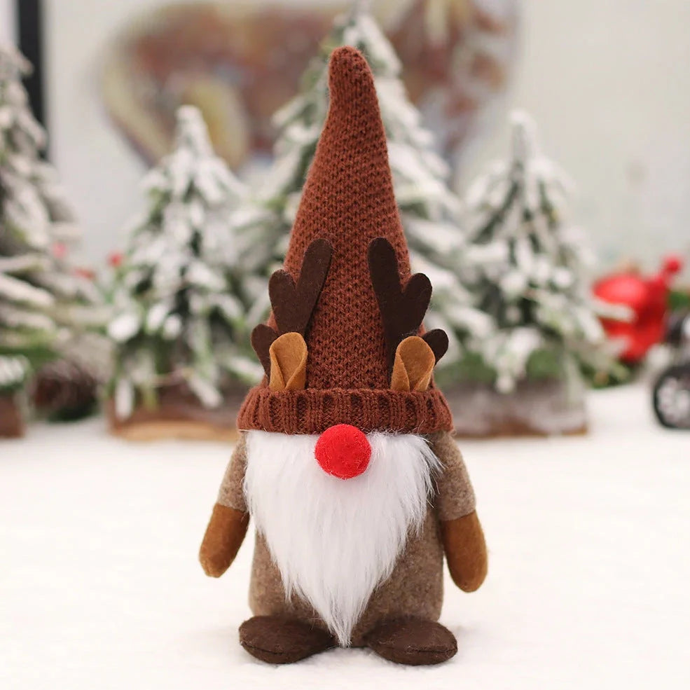 Christmas stocking gift bag measuring 10x20cm with festive character designs