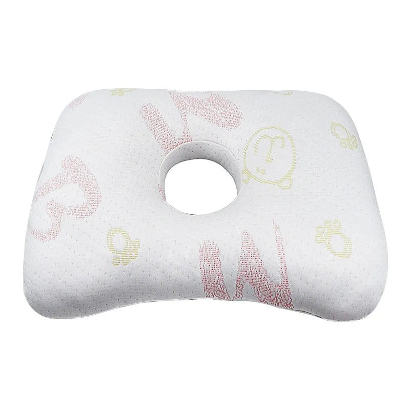 Beauty salon single hole ear pillow in Boer Gray colour, measuring 39x28x6cm with polyester fibre filling