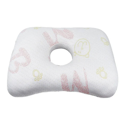 Beauty salon single hole ear pillow in Boer Gray colour, measuring 39x28x6cm with polyester fibre filling