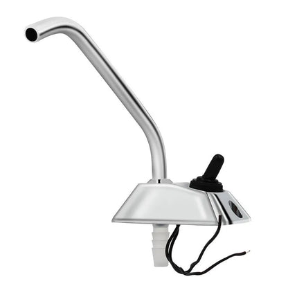 RV electronic control rotating faucet with 316 stainless steel construction and mirror polish finish