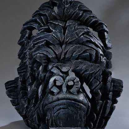 Hand-painted resin animal sculpture in shark, lion, or chameleon design