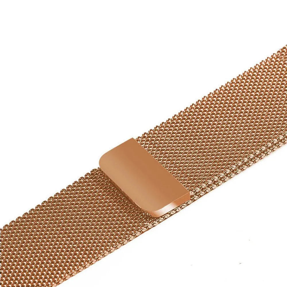 Military green NATO nylon watch strap with stainless steel buckle fitted on a silver watch case