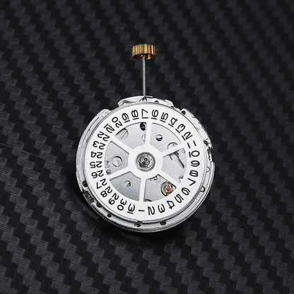 Silver 8215 automatic watch movement replacement with 25mm diameter stainless steel construction