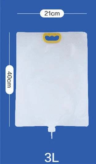 Drip irrigation watering bag for indoor plants, featuring a slow-release water system and compact, sustainable design.