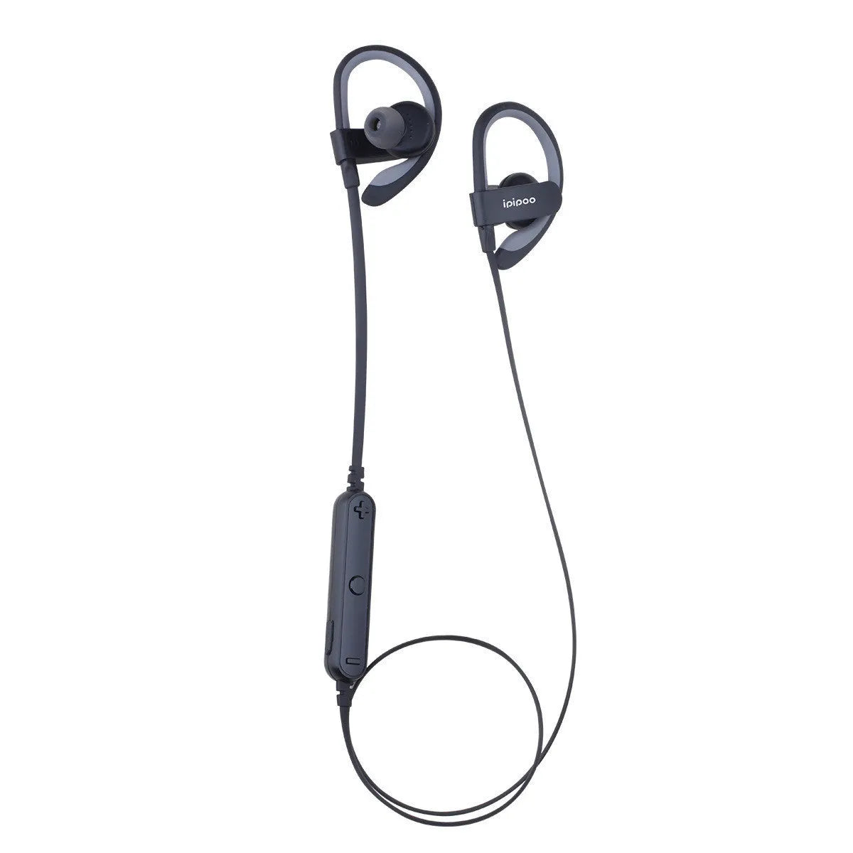 Wireless sports headphones in blue colour with earplug design for running and fitness