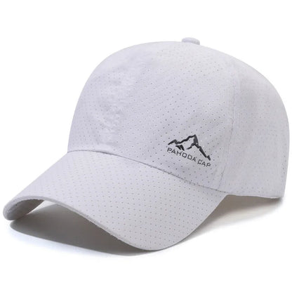 Korean-style adjustable baseball cap in dome crown design with polyester fabric for summer sun protection