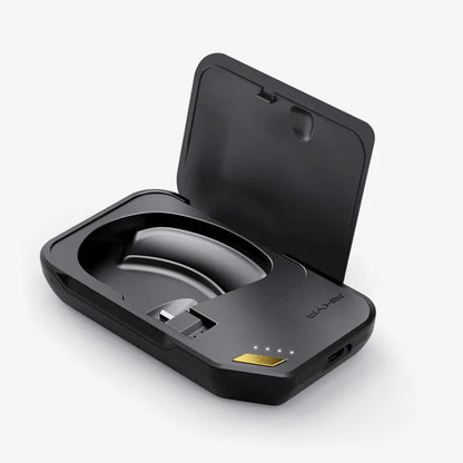 Sweatproof wireless earphones in black gold, black silver, white gold and box colour options