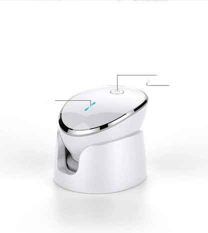 Mini Multifunction USB Facial Cleansing Massager with silicone bristles