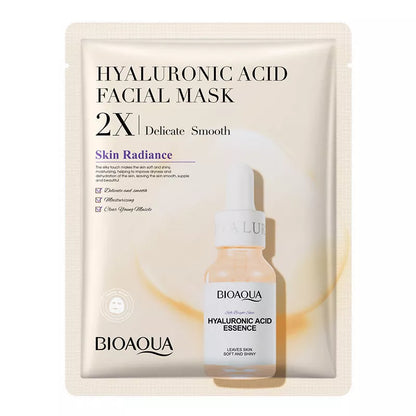 Collagen Face Mask with Hyaluronic Acid for deep skin hydration and firming