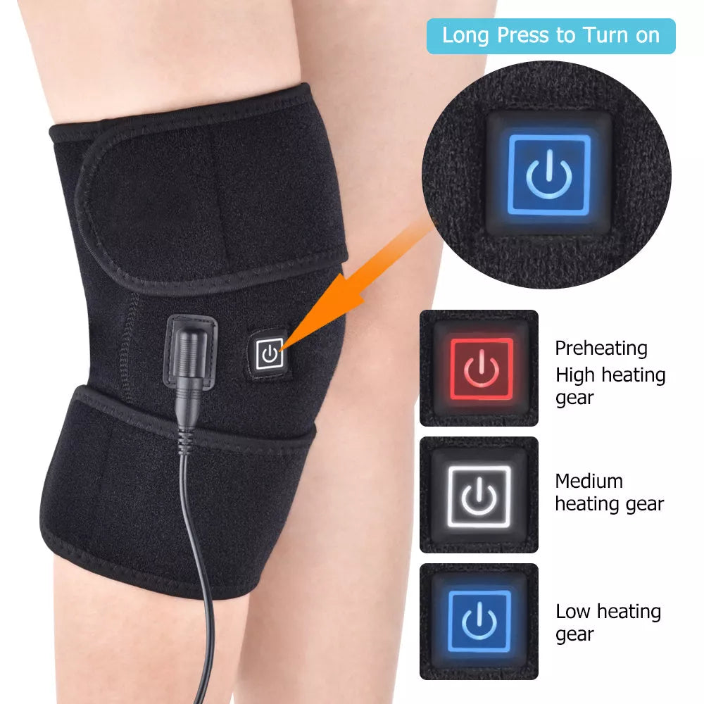 Electric Knee Protection Heating Massager with adjustable temperature settings for pain relief