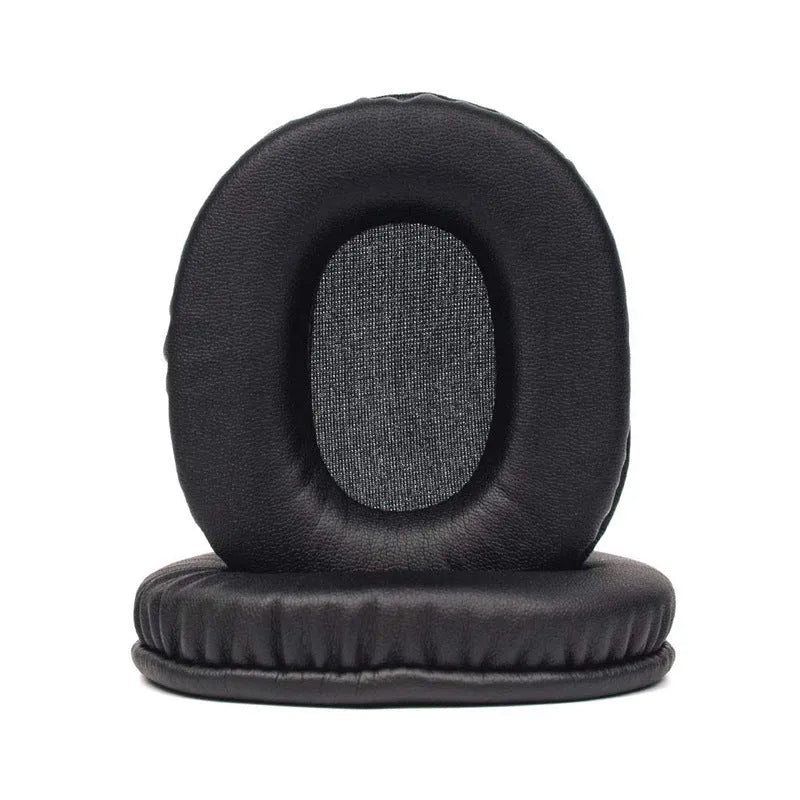 Black soft PU leather headphone covers for Sony 1R, set of 2 pieces for ear cup protection