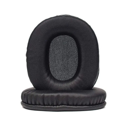 Black soft PU leather headphone covers for Sony 1R, set of 2 pieces for ear cup protection