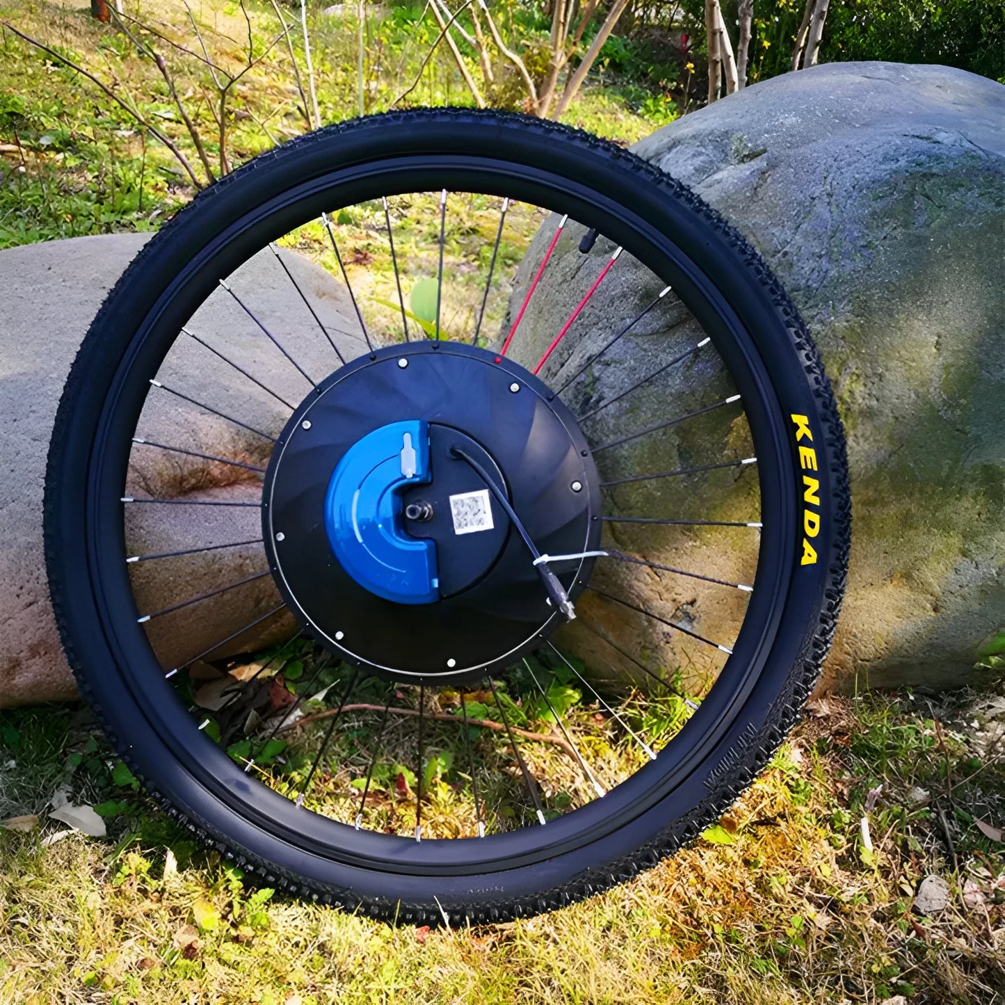 Yunzhilun micro-power bicycle battery with alloy hub for 26-inch wheels and lithium cells
