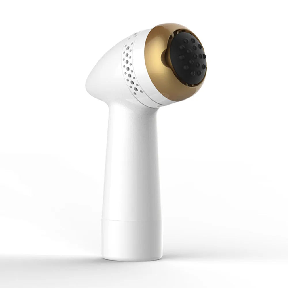 Electric vacuum foot grinder with quartz grinding head in gold, pink gold, or white silver colours
