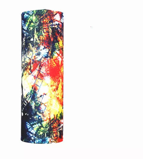 Polyester sports bandana for cycling and sun protection in various patterns