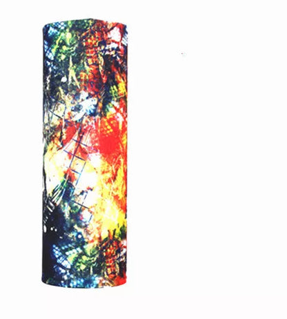 Polyester sports bandana for cycling and sun protection in various patterns