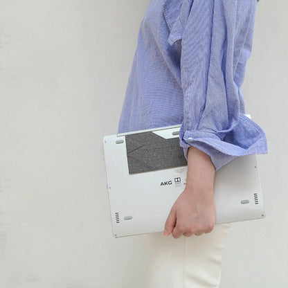 Invisible Adjustable Laptop Stand Holder with ergonomic 17-degree inclination