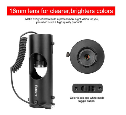 Infrared Night Vision Telescope with HD camera for clear nighttime viewing