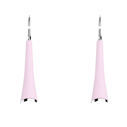 Rechargeable waterproof electric dental cleaner tool with high-frequency vibration technology for effective plaque and tartar removal