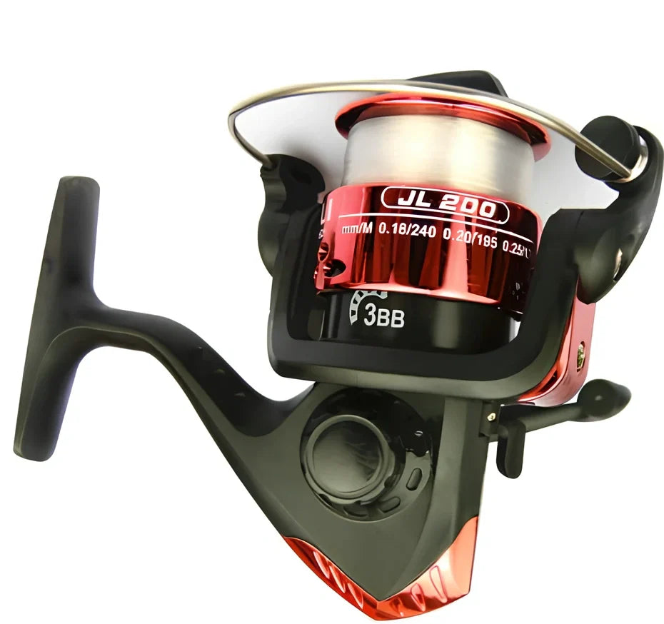 Fishing Reel G-Ratio 5.2:1 with metal body and multiple colour options