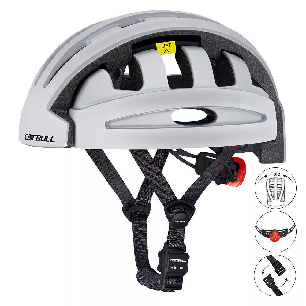 Cairbull FIND 2019 Folding Cycling Helmet in various colors with ventilation holes