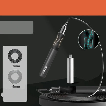 Adult Gravity Skipping Rope with weight-bearing design and ergonomic handles