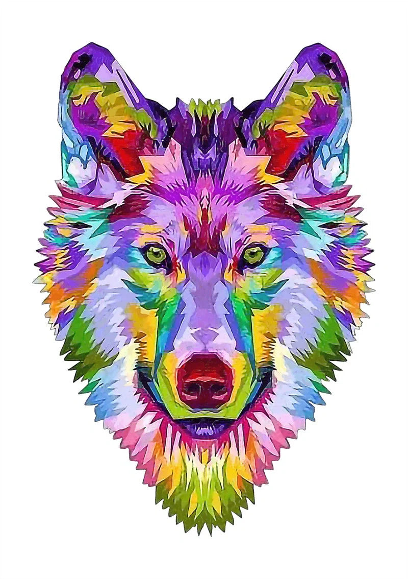 Colorful animal-shaped wooden jigsaw puzzles for kids, educational and fun