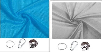 Kids' cotton hammock swing in various colors, designed for relaxation and sensory therapy
