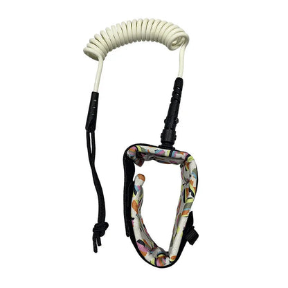 Surfboard hand holding rope with high elasticity and 50kg tension capacity for secure board transport