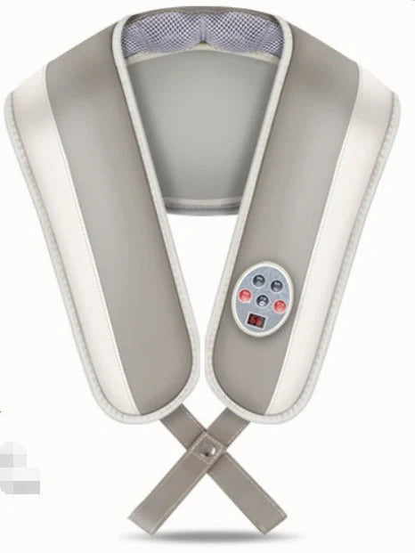 Heating massage shawl for neck, back, and leg relief with hot compress function