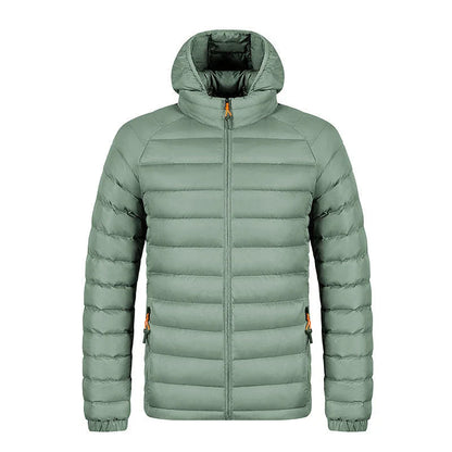 Stylish lightweight hooded jacket for men in various colors and sizes
