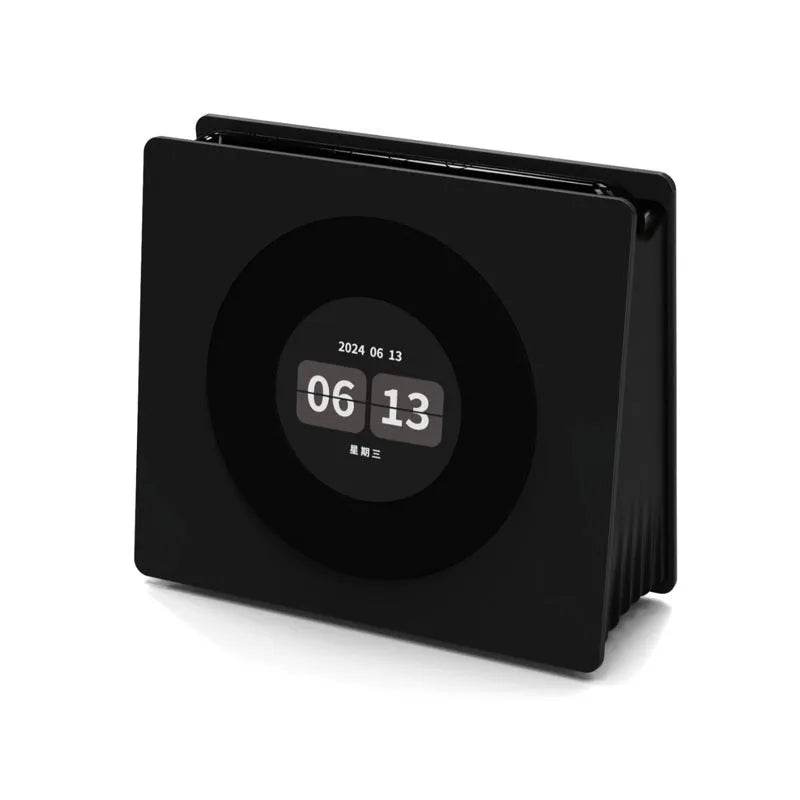 Floating lyrics Bluetooth speaker in white with lighting, 5W output, for desktop and home use