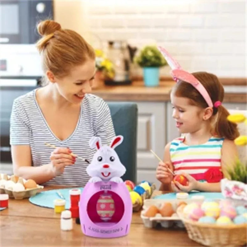 Easter egg decoration kit for kids with sound and light features, safe and non-toxic