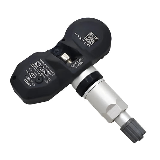 Black Audi tyre pressure monitoring sensor TPMS replacement unit